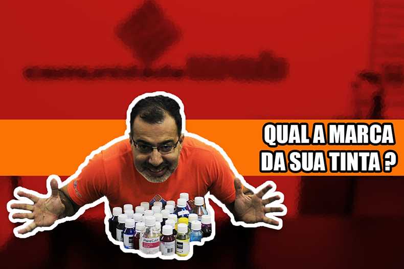 Você sabe qual é a marca da tinta que coloca na sua impressora ?