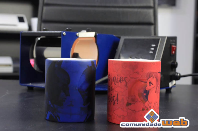 Sublimação em caneca mágica. Uma dica especial de armazenamento.