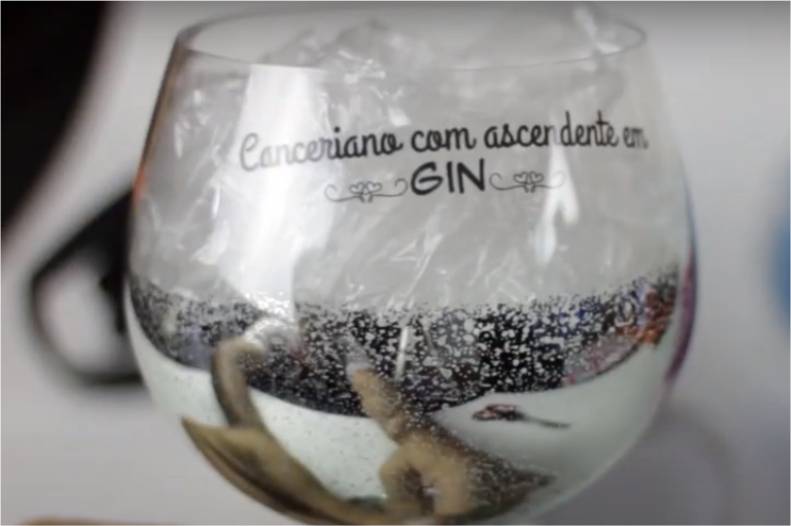 Como Sublimar Taça de Vidro Gin