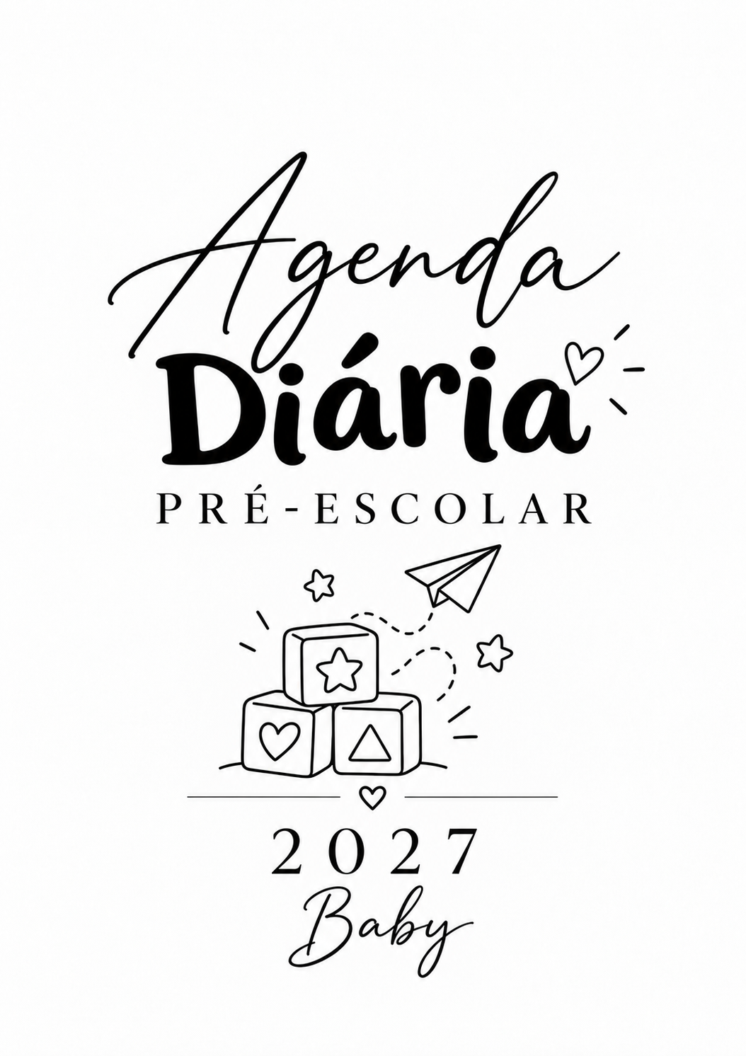 Capa do modelo Pré-escolar