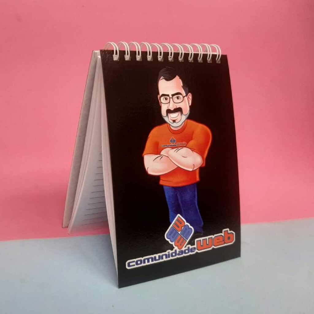 bloquinho para sublimação