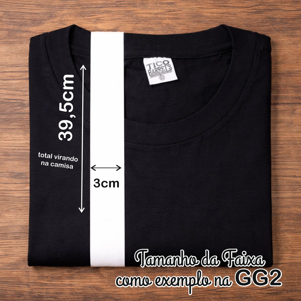 Faixa Sublimavel para Camisa